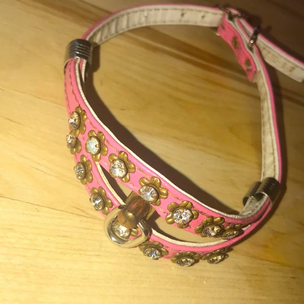 Vintage Rhinestone Kitty Collar 🐱